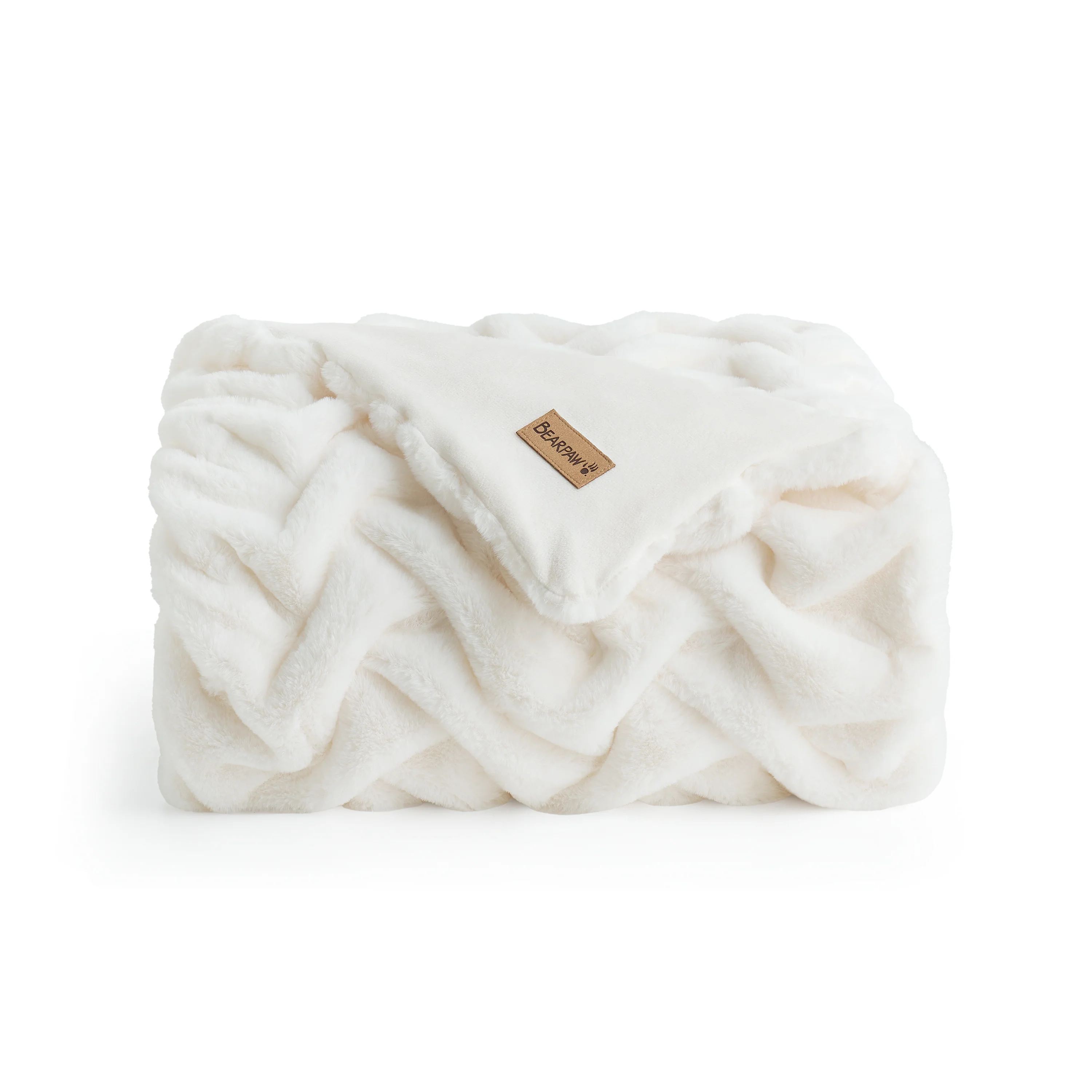 CLAIRE THROW IVORY